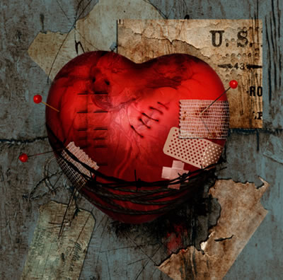broken-heart Scratchy Readings